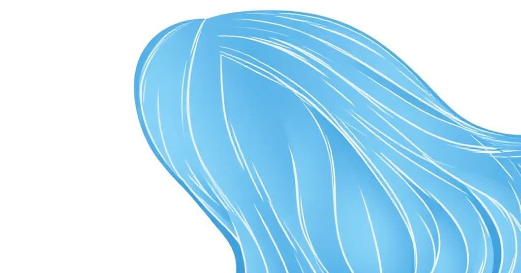 Clinical illustration of hair follicles with treatment focus