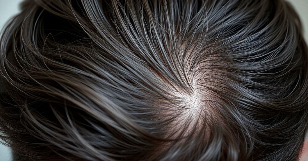 Peptide treatments concept for hair growth and scalp health